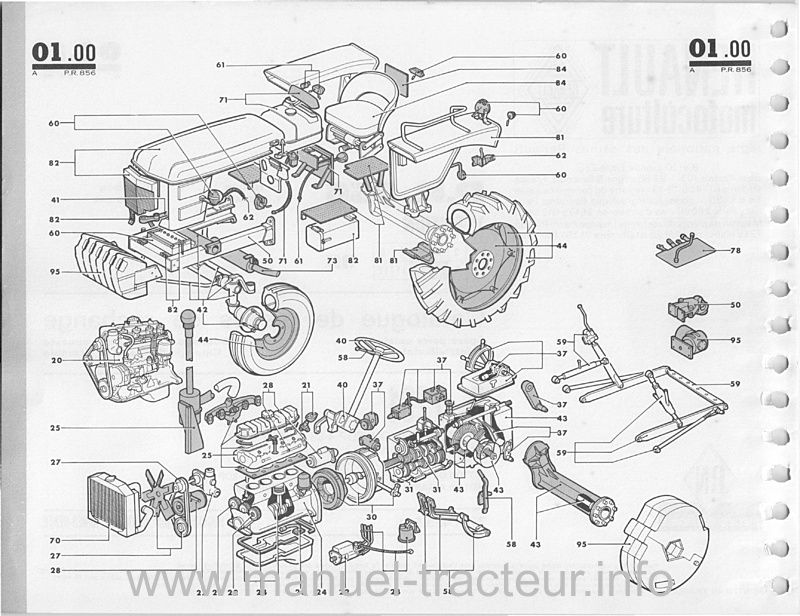 Deuxième page du Catalogue pièces Renault Super 2D