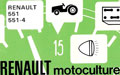 Guide d'utilisation et d'entretien tracteur Renault 551-4 et 551