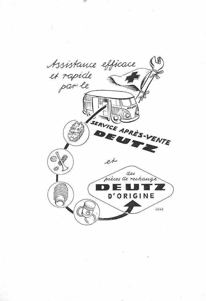 Deuxième page du Catalogue pièces détachées DEUTZ F3-4-6L712