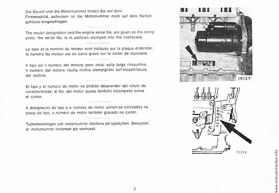 Quatrième page du Catalogue pièces rechange moteurs DEUTZ F3L 911-912