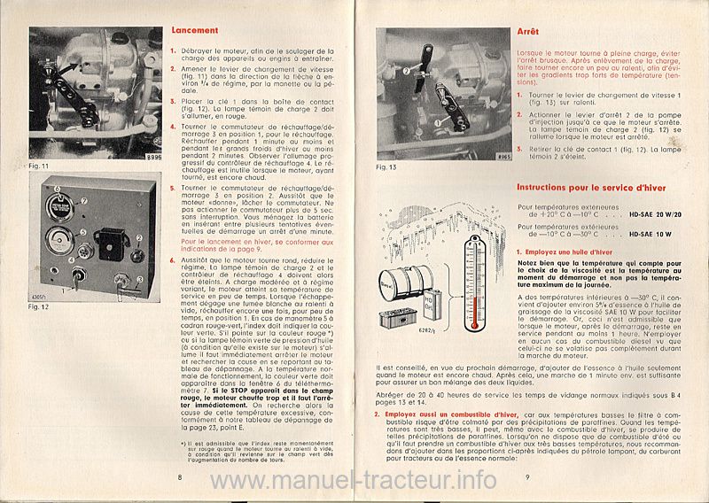 Sixième page du Manuel instructions moteurs DEUTZ F346 L812