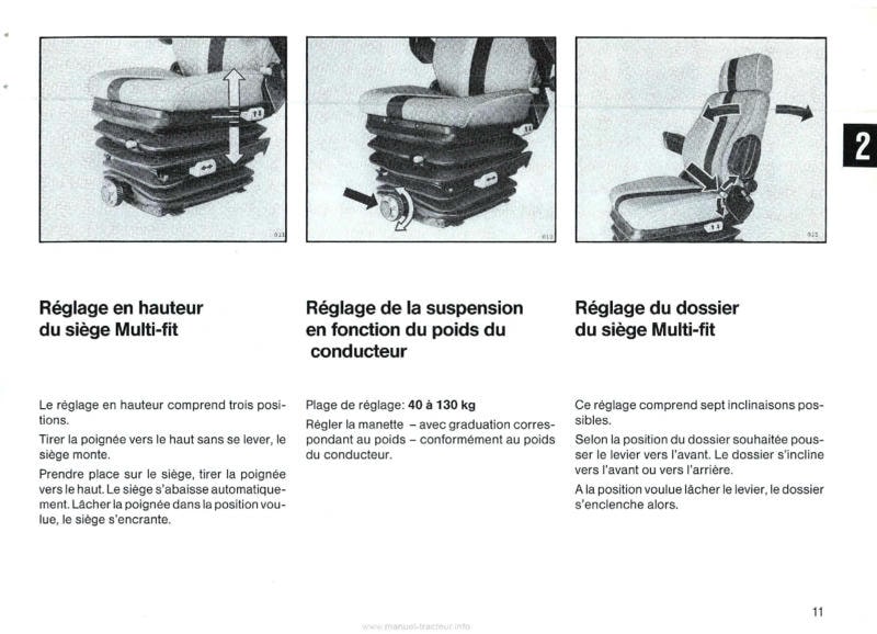 Sixième page du Manuel instructions tracteurs Deutz DX 4.31 4.51