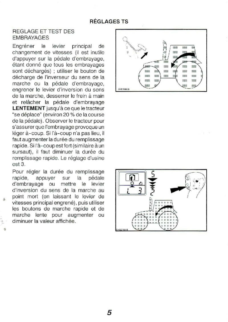 Sixième page du Manuel entretien tracteurs New Holland TS 90 100 110 115