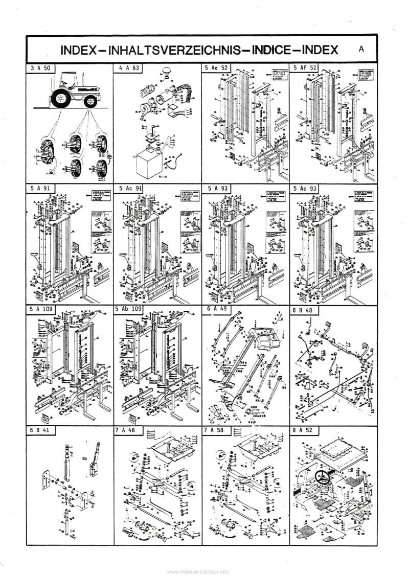 Page 2 du manuel d'atelier - Catalogue pièces Manitou MB21J MB26J MB30J chariot élévateur