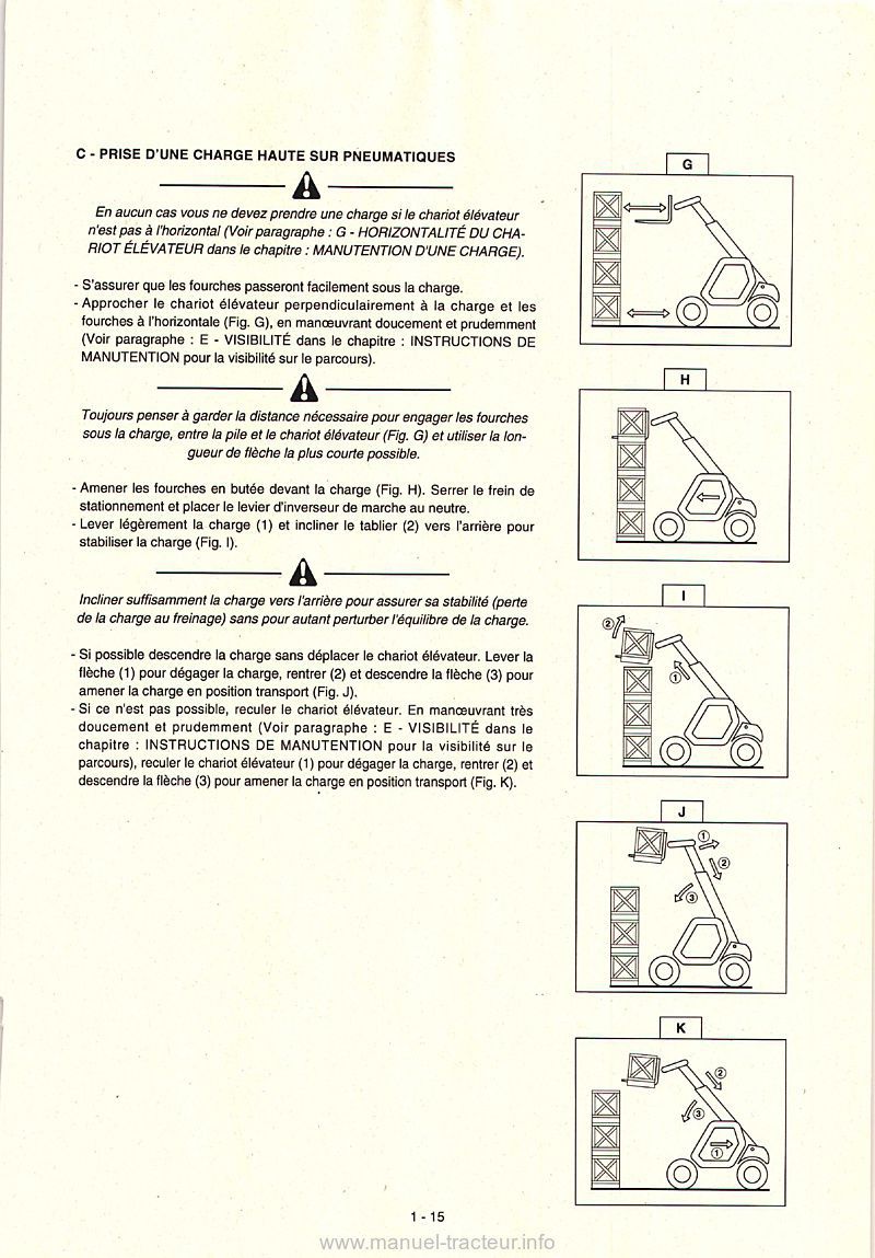 Cinquième page du Notice instructions Manitou MLT 629/730 633/730