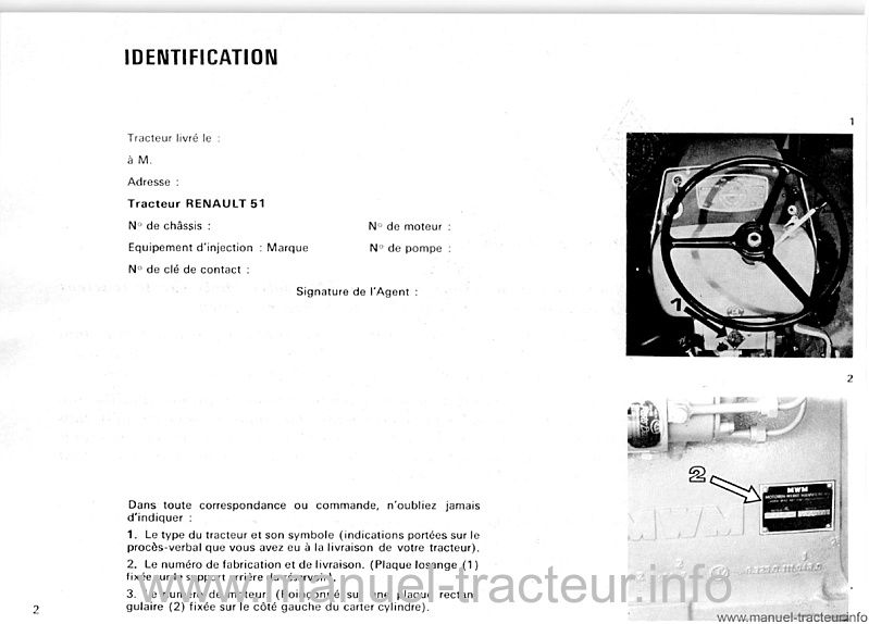 Deuxième page du Guide entretien Renault 51