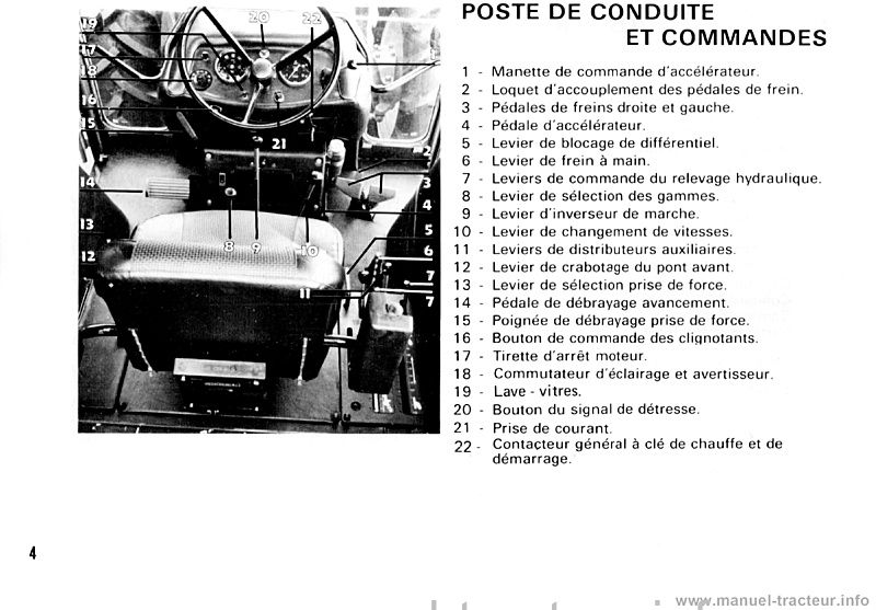 Cinquième page du Livret entretien Renault 891s 891.4s