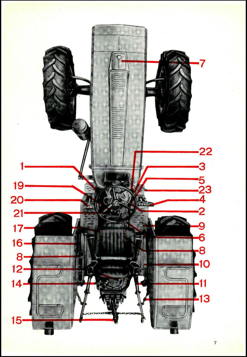 Quatrième page du Notice d'entretien tracteur Same ARIETE T