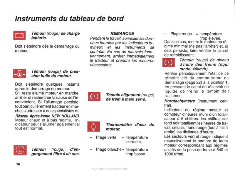 Dernière page de l'aperçu du Manuel d'entretien et d'utilisation tracteurs Fiatagri New Holland 55-66S 60-66S 65-66S 70-66S 80-66S