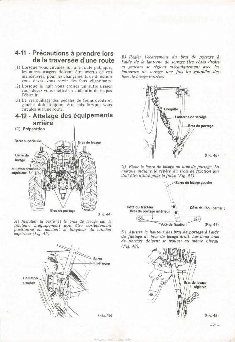 Dernière page de l'aperçu du Manuel utilisation tracteur Yanmar YM240