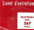 Livret d'entretien tracteur mc cormick international 267