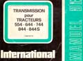 Manuel de service Transmission International IH 644, 744, 844 et 844S