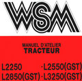 Manuel atelier tracteur Kubota L2250 L2550(GST) L2850(GST) L3250(GST) 
