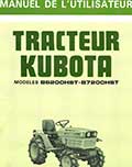 Revue technique et Manuel utilisateur tracteurs Kubota B6200HST B7200HST