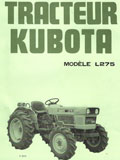 Manuel utilisateur Kubota L275 tracteur