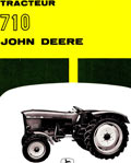 livret entretien tracteur John Deere JD 710