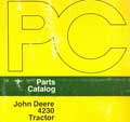 Parts catalog tractor John Deere 4230