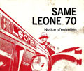 Livret entretien Same Leone 70