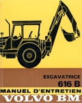 Manuel instructions et entretien tracteur BM Volvo 616B