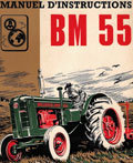 Manuel instructions et entretien tracteur BM Volvo 55