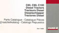 Catalogue pièces détachées CASE IH C80 C90 C100