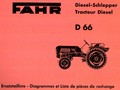 catalogue pièces de rechange tracteur deutz fahr 66