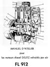 Manuel d'atelier moteur deutz F2L F3L F4L F6L 912