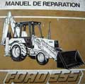 manuel atelier tracteur tractopelle ford 555