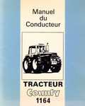 manuel du conducteur tracteur County 1164