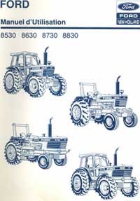 manuel entretien tracteur Ford 5640 6640 7740 7840 8240 8340 SL SLE