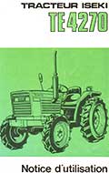 Revue technique et Notice d'utilisation tracteur Iseki TE4270