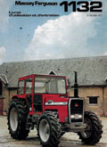 Livret entretien et utilisation tracteur massey ferguson MF 1105 1135