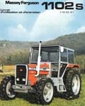 Livret entretien et utilisation tracteur massey ferguson MF 1102 s