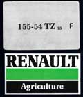 Guide entretien et utilisation pour tracteur Renault 155-54TZ