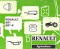 Guide d'utilisation et d'entretien tracteur Renault 681 681-4 type 7491 7494