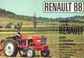 guide utilisation tracteur Renault 88 type 7261