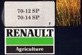 Guide entretien utilisation pour tracteur Renault 70-12 70-14 SP