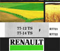 Guide d'instruction Renault tracteur 77-12 77-14 TS
