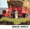 guide utilisation et entretien tracteur Renault 86 89 type 7281 7341