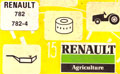 Livret d'utilisation et d'entretien tracteurs Renault 782 782-4 type R7622 R7624-B