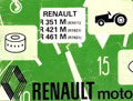 Livret instructions tracteurs Renault R351M R 421M R461M type 7411 7421 7431