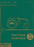 Manuel de réparation tracteur Renault D35