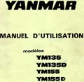 Manuel utilisation tracteur Yanmar YM135 YM155 Diesel