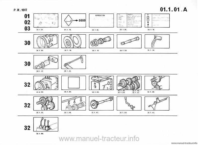 Deuxième page du Catalogue pièces Renault 113-12 113-14 133-14 145-14