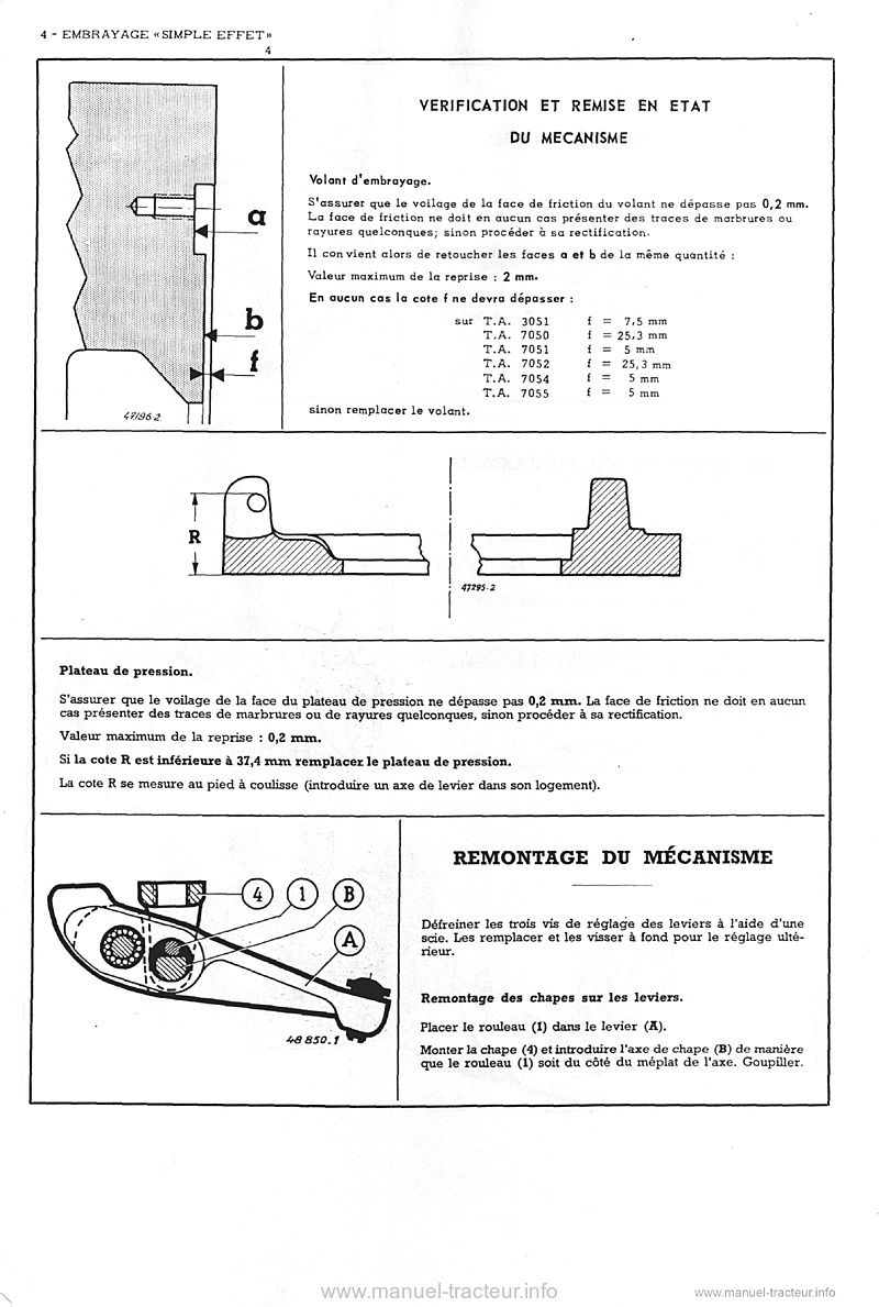 Sixième page du Manuel réparation Renault MR74