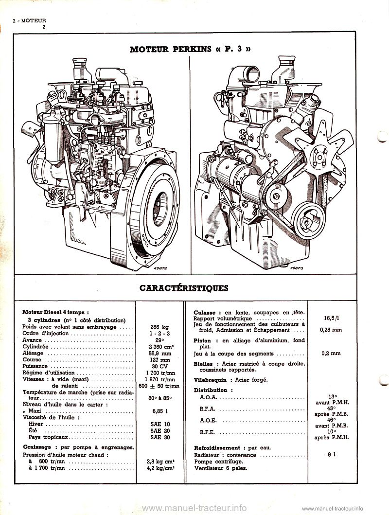 Cinquième page du Manuel réparation Renault MR75 