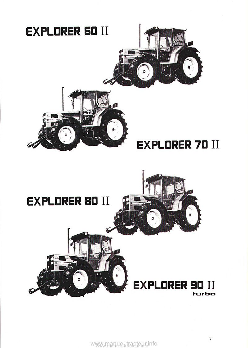 Deuxième page du Livret entretien Same Explorer 60II 70II 80II 90II Turbo