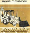 manuel utilisation tracteur tractopelle ford 555