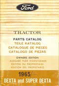 catalogue de pièces détachées tracteur ford dexta et super dexta