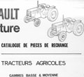 Catalogue de pièces détachées tracteur Renault 751 851 951 751.4 851.4 951.4